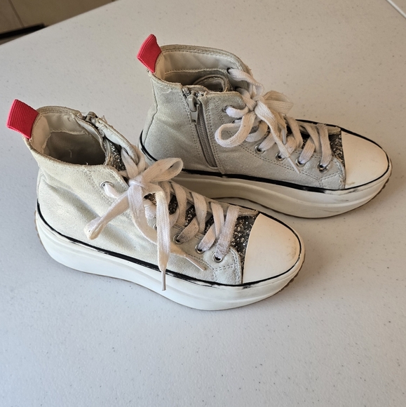 Steve Madden High top shoes for kids size 1 - Picture 4 of 9